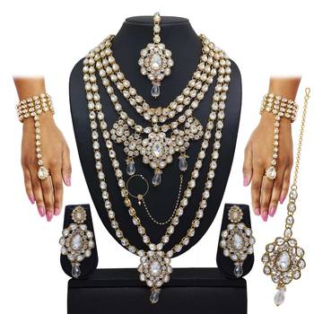 White Necklace Sets 1