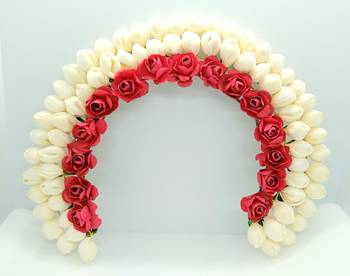 Multicolor flower hair veni 3