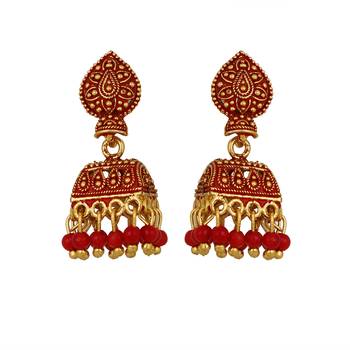 Red Earrings 1