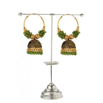 Green Earrings 2