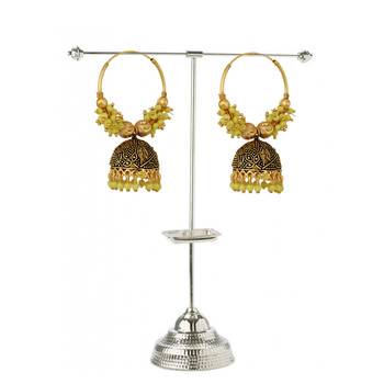 Yellow  Earrings 2