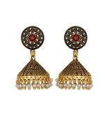 Maroon Earrings