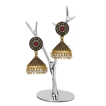 Maroon Earrings 2