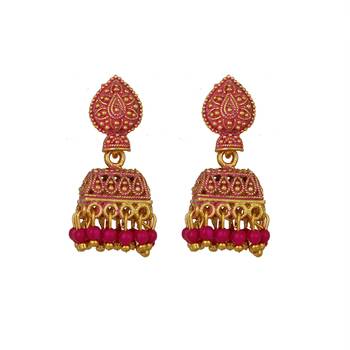 Pink Earrings 1