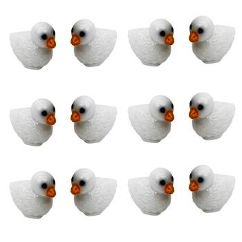 Snow White Garden Toy Chick Showpiece Set Of 12 1