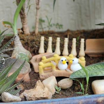 Snow White Garden Toy Chick Showpiece Set Of 12 2