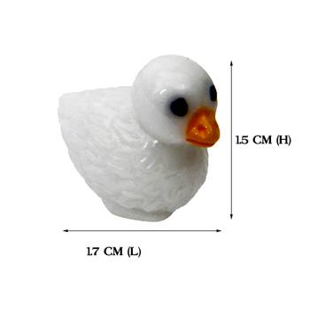 Snow White Garden Toy Chick Showpiece Set Of 12 3