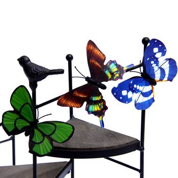 Multicolor Designer Butterfly Garden Toy With Magnet Set Of 20 2