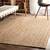 Indian Natural Jute braided Bohemian Rag Rug, runner rug, home decor rug, handmade, Indian braided floor, Rectangle rug