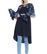 Blue Plain kashibo Islamic Tunics