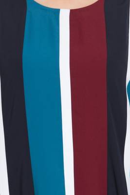 Multicolor Printed Nida Islamic Tunics 5
