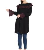 Black Plain kashibo Islamic Tunics