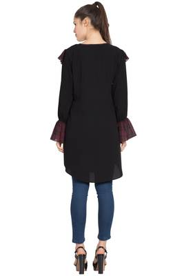 Black Plain kashibo Islamic Tunics 6