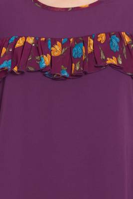 Purple Plain Nida Islamic Tunics 5