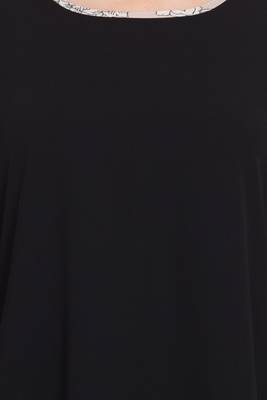 Black Printed kashibo Abaya 4