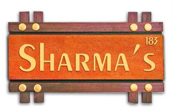 Karigaari India Wooden Name Plate I Customized Name Plate I Door Signs I Door Boards I Name Board for House 1