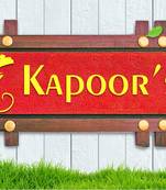 Karigaari India Wooden Name Plate I Customized Name Plate I Door Signs I Door Boards I Name Board for House
