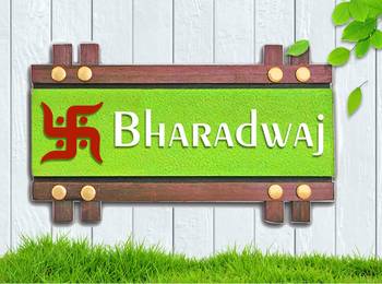 Karigaari India Wooden Name Plate I Customized Name Plate I Door Signs I Door Boards I Name Board for House 3
