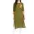 Green printed cotton kurti