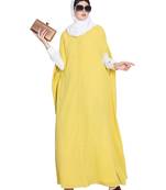 Lemon Plain Nida Abaya