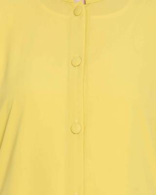 Lemon Plain Nida Abaya 5