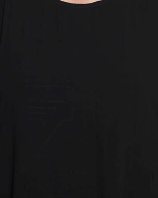 Black Plain kashibo Abaya 5