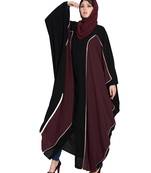 Black Plain Nida Abaya