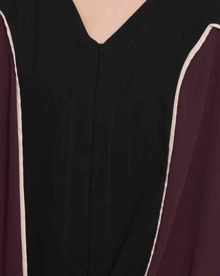 Black Plain Nida Abaya 5