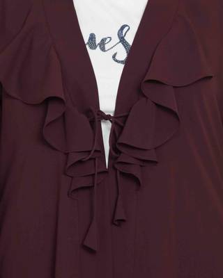 Wine Plain Nida Islamic Accessories 5
