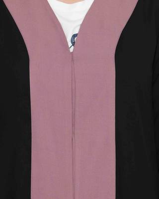 Black Plain kashibo Abaya 5