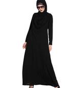 Black Plain kashibo Abaya