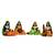 Karigaari Indian Handcrafted Traditions of Rajasthani Lady Doing Different Activities Polyresine Idol Showpiece