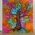 Indian Tie Dye Tree Of Life Tapestry, Mandala Window Curtain Valances Room Divider Tab top Curtains