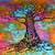 Indian Tie Dye Tree Of Life Tapestry, Mandala Window Curtain Valances Room Divider Tab top Curtains