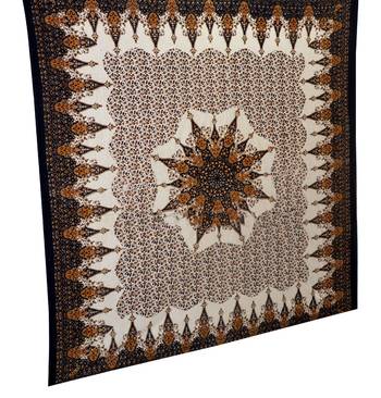 Tab Top Tapestry Curtain 2 Valances Drape Panel Boho Decor Window Curtain Drape Handmade Curtain Tapestry Throw 3