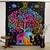 Hippie Dorm Tapestries Tree Of Life Elephant Wall Hanging Bohemian Wall Tapestry Bedding Beach Blanket (85 X 85 Inches)