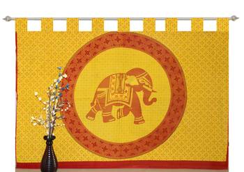 Indian Mandala Tapestry Gypsy Home Decor Window & Panel Set Bohemian Curtain Room Divider Blackout Balcony Sheer Curtain 1