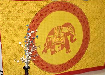 Indian Mandala Tapestry Gypsy Home Decor Window & Panel Set Bohemian Curtain Room Divider Blackout Balcony Sheer Curtain 3