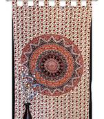 Mandala Window Tab top Curtains Drape Balcony Room Decor Curtain Boho Set Ethnic Windows & Panels Set Tab Top Tapestry