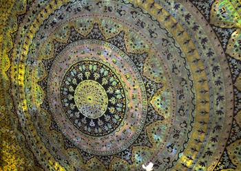 Indian Mandala Tapestry Gypsy Home Decor Window & Panel Set Bohemian Curtain Room Divider Blackout Balcony Sheer Curtain 4