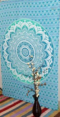 Mandala Window Tab top Curtains Drape Balcony Room Decor Curtain Boho Set Ethnic Windows & Panels Set Tab Top Tapestry 3