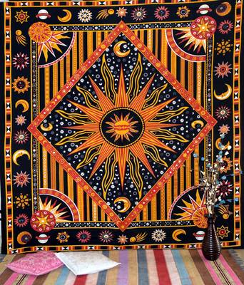 Indian Mandala Wall Queen Tapestry Throw Tapestries Hippie Wall Hanging Bed Cover Art 1