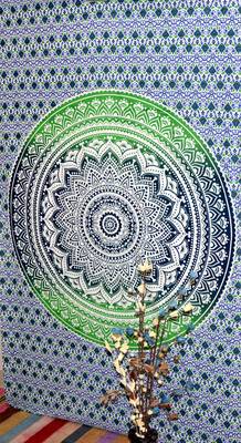 Mandala Window Tab top Curtains Drape Balcony Room Decor Curtain Boho Set Ethnic Windows & Panels Set Tab Top Tapestry 3