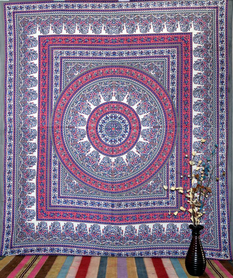 Indian Mandala Wall Queen Tapestry Throw Tapestries Hippie Wall Hanging