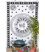 INDIAN MANDALA Kitchen Window Curtains & Valances Set Dorm Tab top Tapestry Drape Balcony Curtain Boho Set Hippie panel