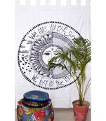 Mandala Window Tab top Curtains Drape Balcony Room Decor Curtain Boho Set Ethnic Windows & Panels Set Tab Top Tapestry