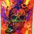 Multi Color Skull Tapestry " tapestry Mandala Bedding, Mandala Tapestry, Multi Color Mandala Wall Art Hippie Twin