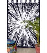 Boho Living Room Tab top Curtains, Bohemian Curtains For Bedroom, Tie Dye Tapestry Curtains, Mandala Hippie Dorm Decor