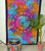 Indian hippie Gypsy Tapestry Bohemian Psychedelic Mandala Wall hanging Bedding Cover Home d  cor Tapestry Twin