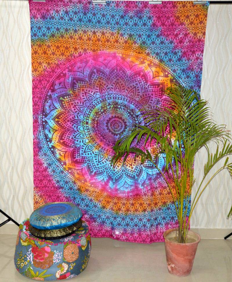 Mandala Ombre Tapestry Wall Tapestry Bohemian Tapestries Wall Blanket Wall Art Wall Beach